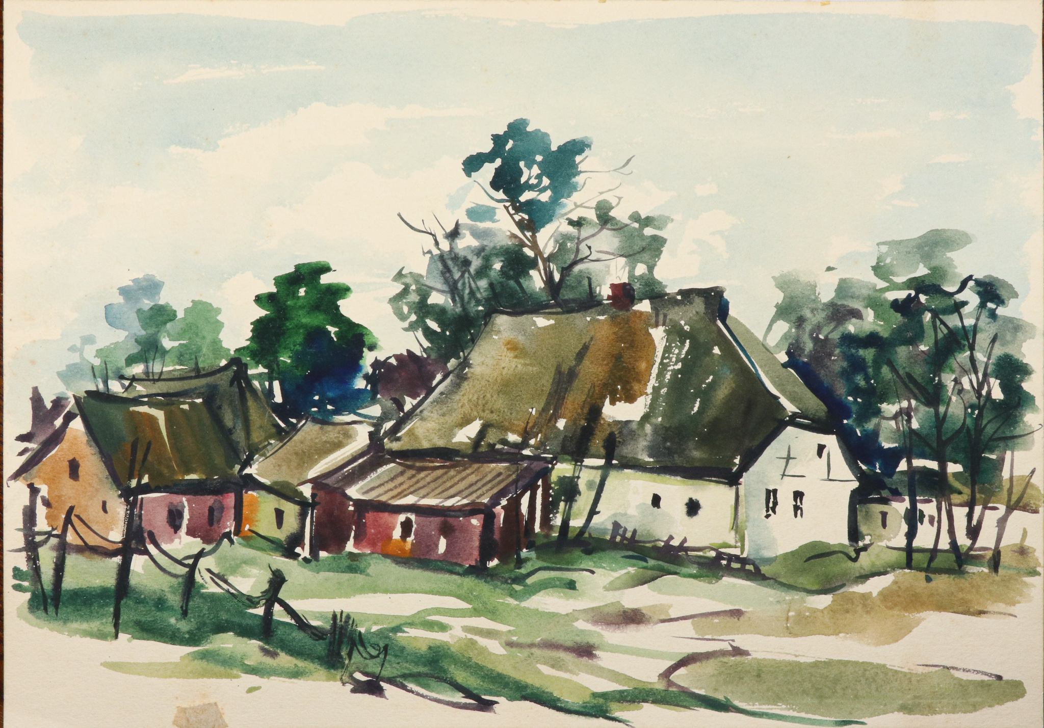 Fischerhäuser in Göhren